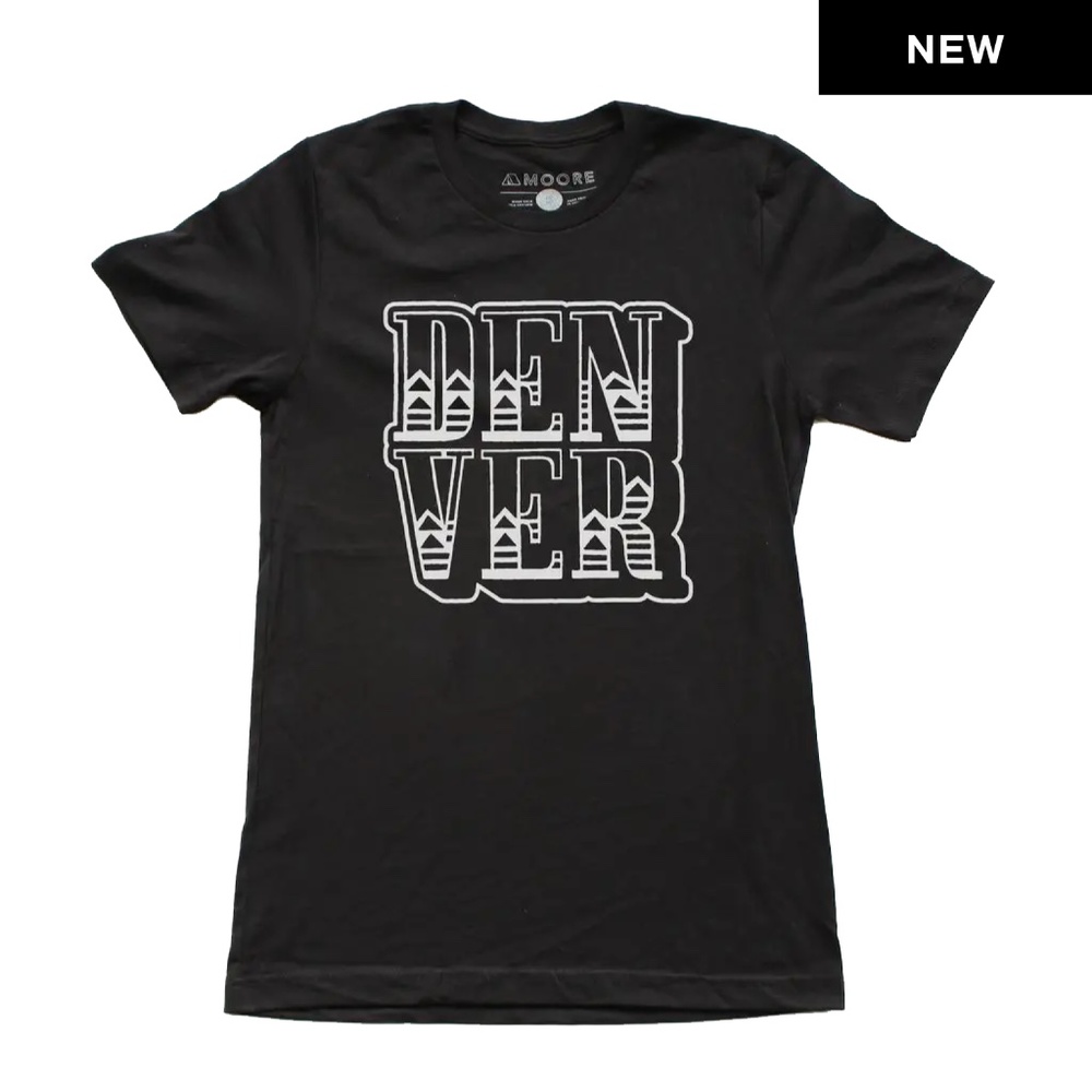 NEW The Denver S/S Graphic Tee - Black